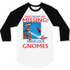 Sherlock Gnomes 3/4 Sleeve Shirt