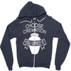 choose cremation Zipper Hoodie
