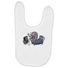 monster found something better Baby Bibs
