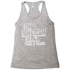 oh sheesh y'all (2) Racerback Tank