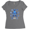get equipped Women's Triblend Scoop T-shirt