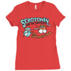 serotonin &amp; the dopamines Ladies Fitted T-Shirt
