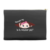 October Peeking Out Baby Girl Accessory Pouches