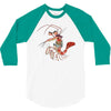 pirate shrimp 3/4 Sleeve Shirt