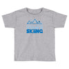 i'd rather be skiing Toddler T-shirt