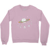 saturn go round Crewneck Sweatshirt