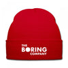 the boring company elon musk Knit Cap