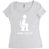 downloading ! funny white sex Women's Triblend Scoop T-shirt