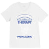 I Don't Need Therapy Just to Go Paragliding V-Neck Tee