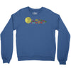 planetary chatter vectorized Crewneck Sweatshirt