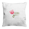 floral Throw Pillow