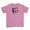 team 10 american flag Youth Tee