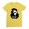 tupac (4x) Ladies Fitted T-Shirt