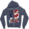 Team 10 America New Design Zipper Hoodie
