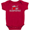 i' love my helicopter pilot Baby Bodysuit