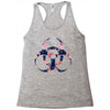 floral hazard Racerback Tank