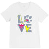 love teal best trending V-Neck Tee