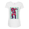 santa claus dabbing Maternity Scoop Neck T-shirt