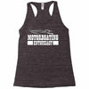 motorboating enthusiast Racerback Tank