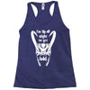 'i'm up all night Racerback Tank