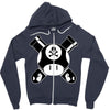 retro gamer Zipper Hoodie