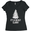 it's a beaut clark! Women's Triblend Scoop T-shirt