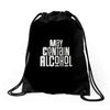 may contain alcohol Drawstring Bags