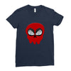 Deadpool Skull Ladies Fitted T-Shirt