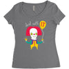deal with it Women's Triblend Scoop T-shirt