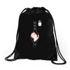 Peek a Boo with Pocket Baby Girl Drawstring Bags