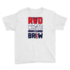 red white and brew Youth Tee