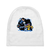 mario kombat by harebrained Baby Beanies
