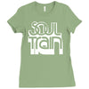 soul train motown gladys knight marvin gaye Ladies Fitted T-Shirt