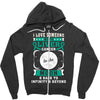 I Love Someone With Liver Cancer To The Moon And Back Zipper Hoodie