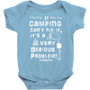 camping fixes everything! Baby Bodysuit