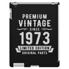 Premium Vintage Since 1973 Limited Edition Original Parts iPad 3 and 4 Case