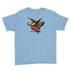 sailor jerry tattoo art military mermaid Youth Tee