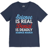 science is real V-Neck Tee