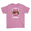 Never Underestimate A Man Who Watches Friends And Was Born in December Youth Tee
