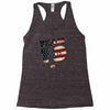team 10 american flag Racerback Tank