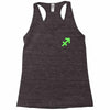 sagittarius pocket Racerback Tank