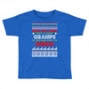 santa only comes once a year gramps is always here to cheer Toddler T-shirt