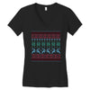 christmas ugly Women's V-Neck T-Shirt