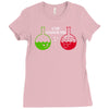 funny science shirt nerd Ladies Fitted T-Shirt