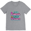 not princess queen V-Neck Tee