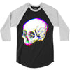 skull glitch 3/4 Sleeve Shirt