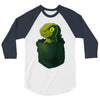 pocket raptor 3/4 Sleeve Shirt