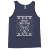 meowy christmas Tank Top