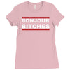 bonjour bitches Ladies Fitted T-Shirt