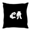 ca cartoon hands Throw Pillow